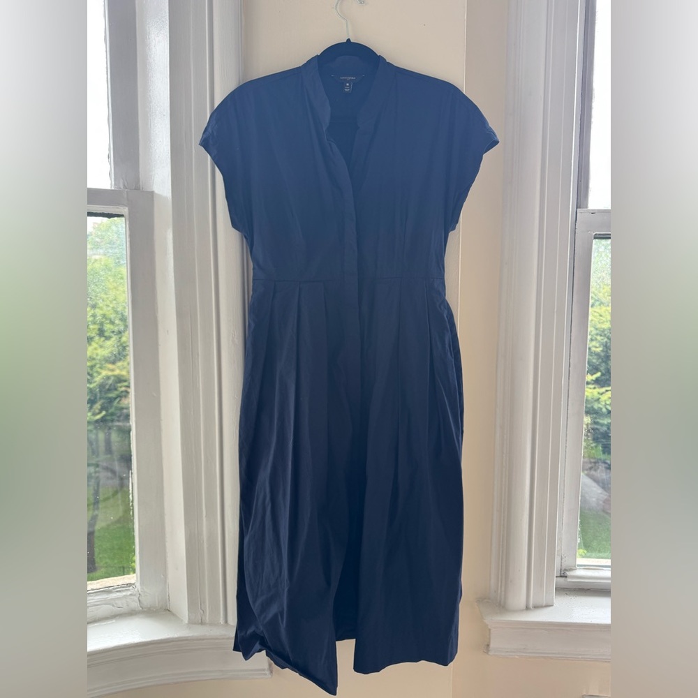Banana Republic Navy Shirt Dress